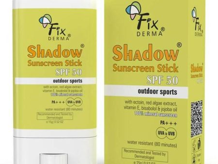 Fixderma Shadow Sunscreen Stick SPF 50 Supply