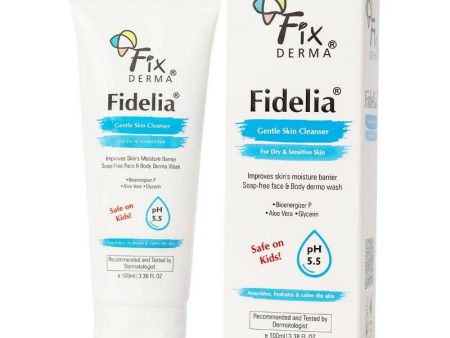 Fixderma Fidelia Gentle Skin Cleanser For Dry & Sensitive Skin Online Hot Sale