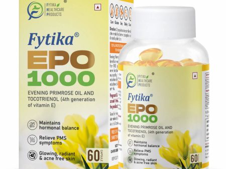 Fytika Epo 1000 Evening Primrose Oil and Tocotrienol Capsules Online Sale