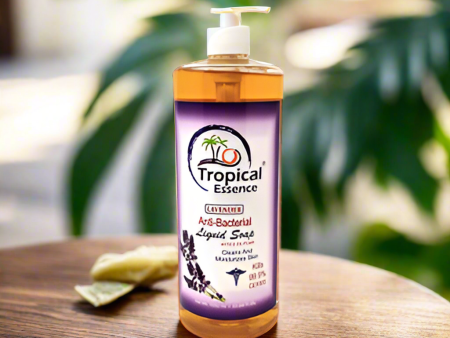 Tropical Essence Anti-Bacterial Liquid Soap Lavender 33.89 oz Fashion