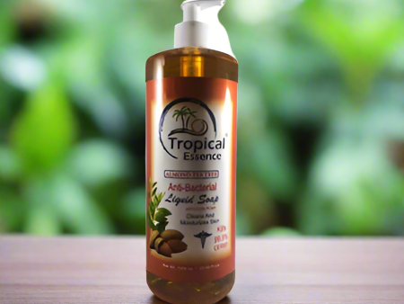 Tropical Essence Anti-Bacterial Liquid Soap Almond-Tea Tree | 33.89oz For Discount