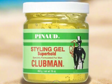 Clubman Style Gel Super Yellow 16 oz Online now