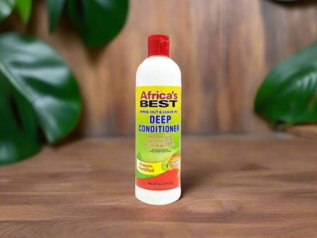 Africa s Best Rinse-Out & Leave-In Deep Conditioner 12oz Discount