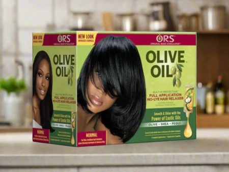 ORS Olive No-Lye Relaxer System Normal Kit 1 Application Supply