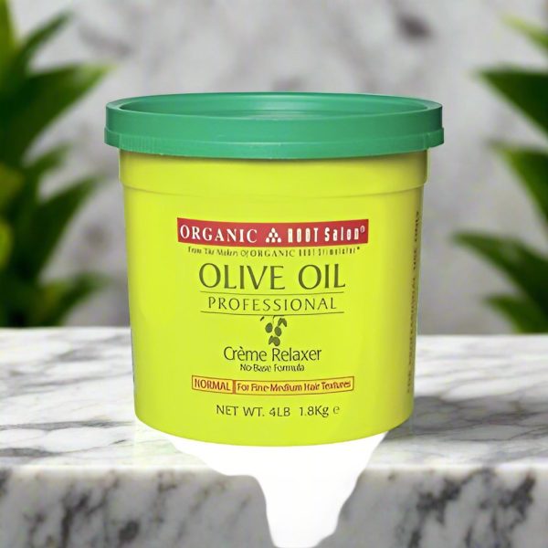 Organic Root Stimulator Olive Professional Creme Relaxer Normal 4 lb Discount