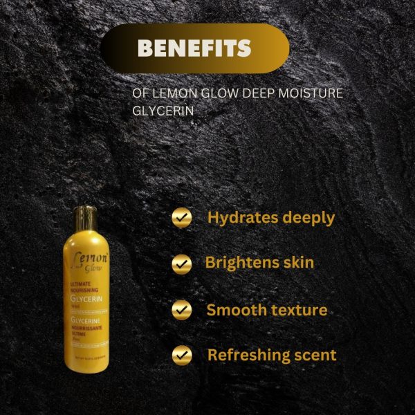 Lemon Glow Deep Moisture Glycerin 500ml Hot on Sale