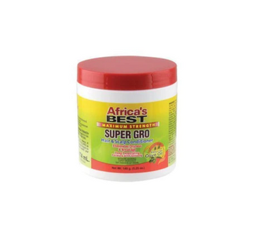 Africa s Best Maximum Strength Super Gro Hair & Scalp Conditioner 5.25 oz Online now