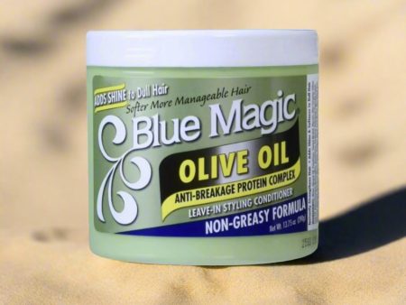 Blue Magic Olive Leave In Styling Conditioner 13.75oz Online Sale