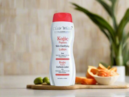 Clair White Kojic Papaya Skin Clarifying Lotion 500ml | 16.8oz Online Sale