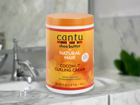 Cantu Shea Butter for Natural Hair Coconut Curling Cream 25oz Hot on Sale