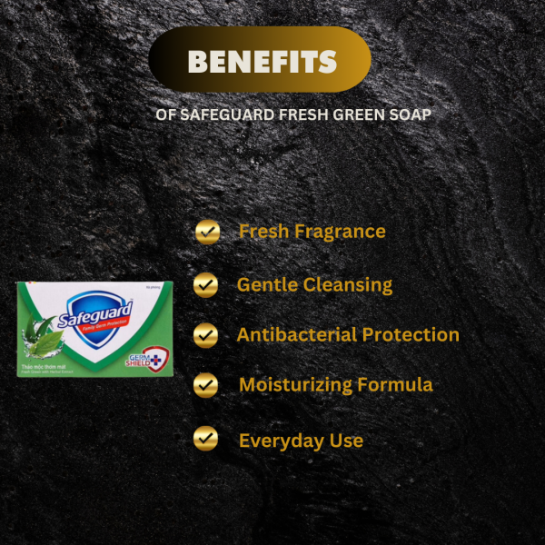 Safeguard Fresh Green Soap 130G Supply