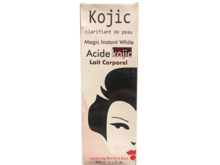 Kojic Skin Magic Instant White Body Milk 300ml Supply