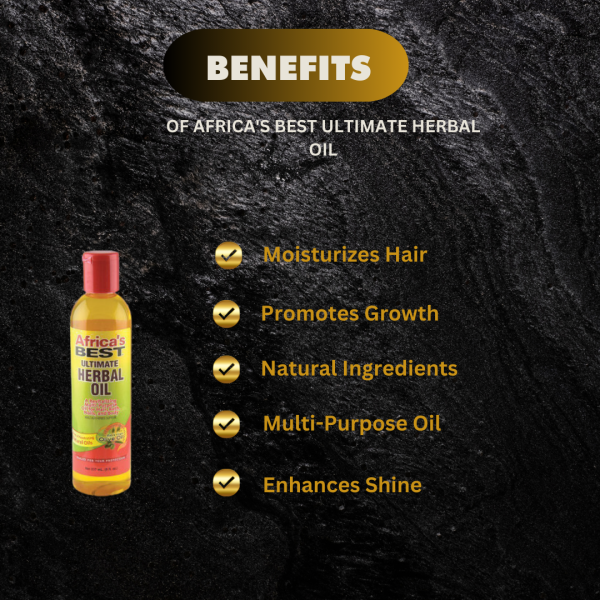 Africa s Best Ultimate Herbal Oil 8oz Online now