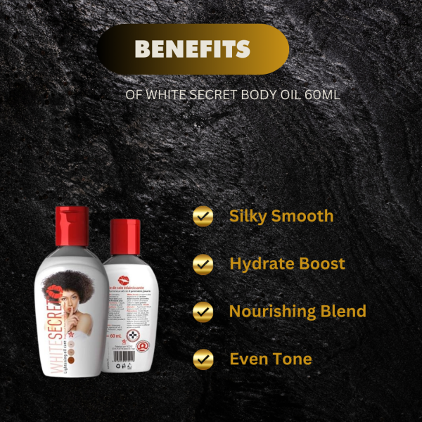 White Secret Body Oil 60ml Hot on Sale