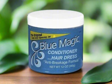 Blue Magic Conditioner Hair Dress 12 oz Blue Hot on Sale