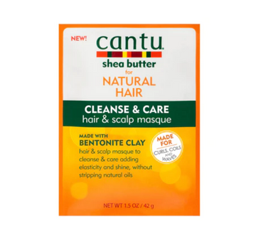 Cantu Shea Butter for Natural Hair Bentonite Clay Clarify & Renew Masque Packet 1.5oz For Discount