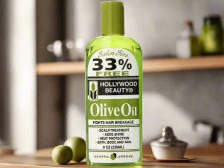 Hollywood Beauty Olive Oil Scalp  8 oz Supply