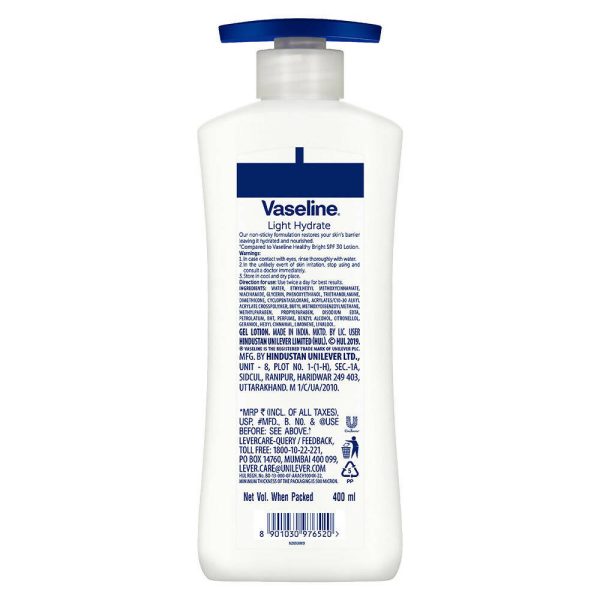 Vaseline Light Hydrate Serum In Lotion Online Hot Sale