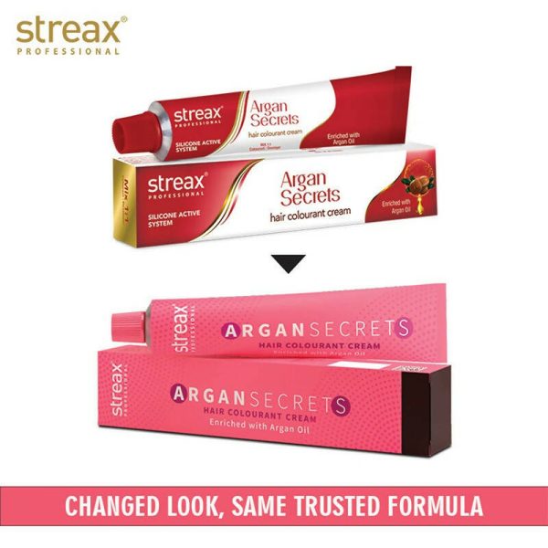 Streax Professional Argan Secrets Hair Colourant Cream - Blonde 7 For Sale