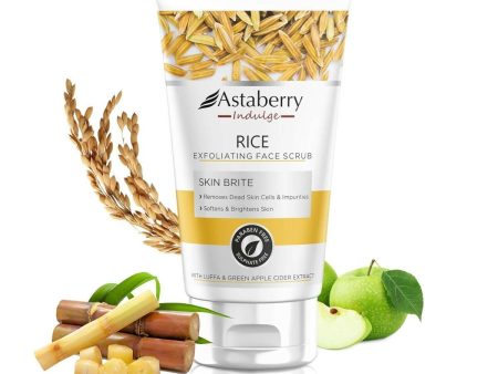 Astaberry Indulge Rice Exfoliating Face Scrub Online now