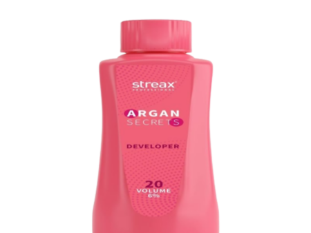 Streax Professional Developer For Argan Secrets Colourant - 20 Volume 6% For Cheap