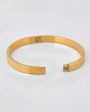 VOJ Stainless Steel Gold-plated Bracelet Discount