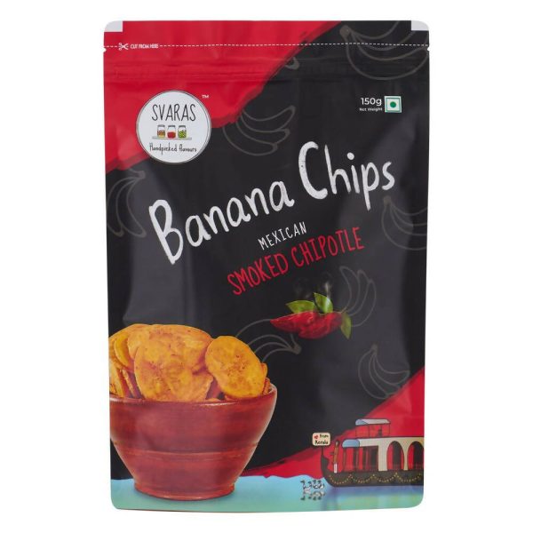 Svaras Kerala Banana Chips Smoked Chipotle For Sale