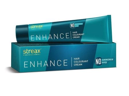 Streax Professional Enhance Hair Colourant - Intense Copper Blonde 7.44 on Sale