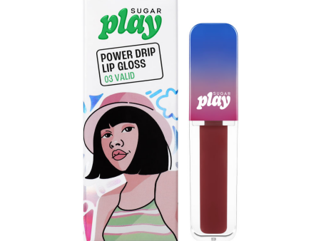 Sugar Play Power Drip Lip Gloss - 03 Valid Cheap