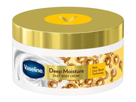 Vaseline Deep Moisture Silky Body Creme Sale