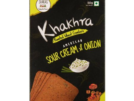 Svaras American Sour Cream & Onion Khakhra on Sale