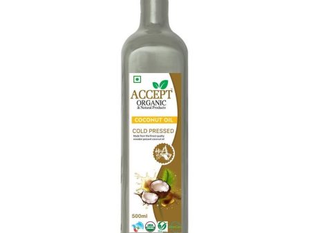 Accept Organic & Natural Products Cold Pressed Coconut Oil Online now