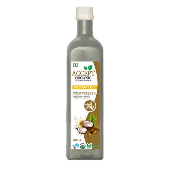 Accept Organic & Natural Products Cold Pressed Coconut Oil Online now