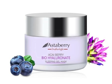 Astaberry Indulge Acai Berry Bio Hyaluronate Sleeping Gel Mask Supply