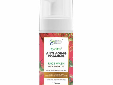 Fytika Anti Aging Foaming Face Wash with White lily Online Sale