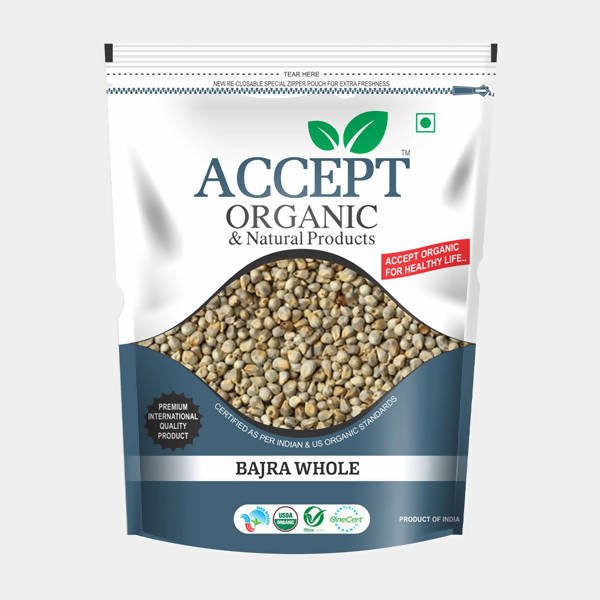 Accept Organic & Natural Products Bajra Whole For Sale