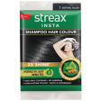 Streax Insta Shampoo Hair Color - Natural Black Discount