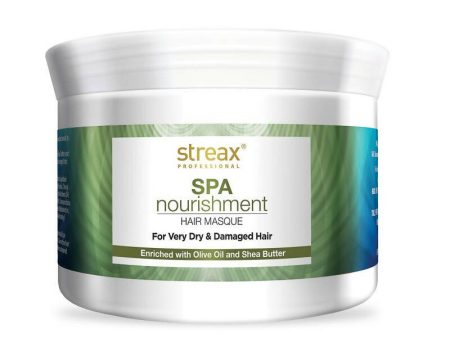 Streax Professional Spa Nourishment Olive Oil & Shea Butter Hair Mask Discount