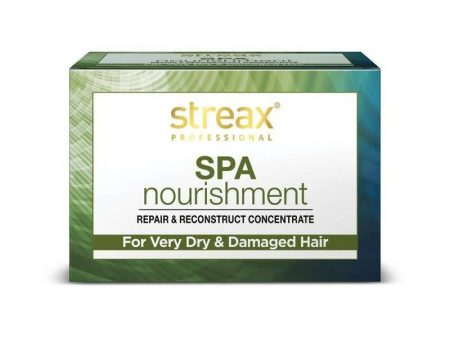 Streax Professional SPA Nourishment Repair & Reconstruct Concentrate Cheap