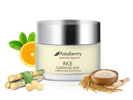 Astaberry Indulge Rice Sleeping Gel Mask Supply