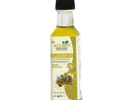 Accept Organic & Natural Products Cold Pressed Flaxseed Oil For Sale