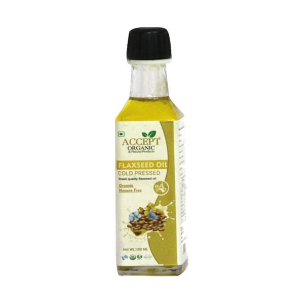 Accept Organic & Natural Products Cold Pressed Flaxseed Oil For Sale