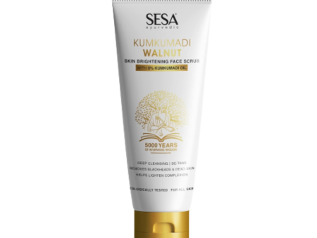 Sesa Ayurvedic Kumkumadi Walnut Face Scrub Sale