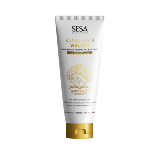 Sesa Ayurvedic Kumkumadi Walnut Face Scrub Sale