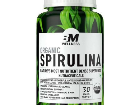 BM Wellness Organic Spirulina Tablets Online