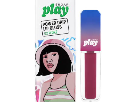 Sugar Play Power Drip Lip Gloss - 02 Woke For Cheap